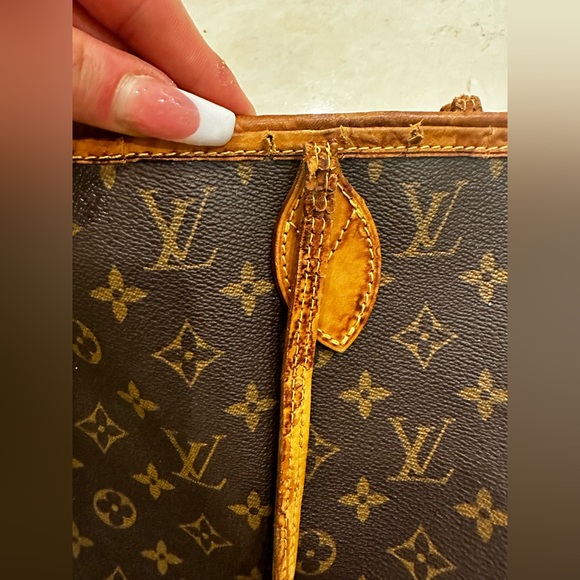 COPY - Louis Vuitton Neverfull MM monogram canvas tote shoulder bag - Picture 11 of 14